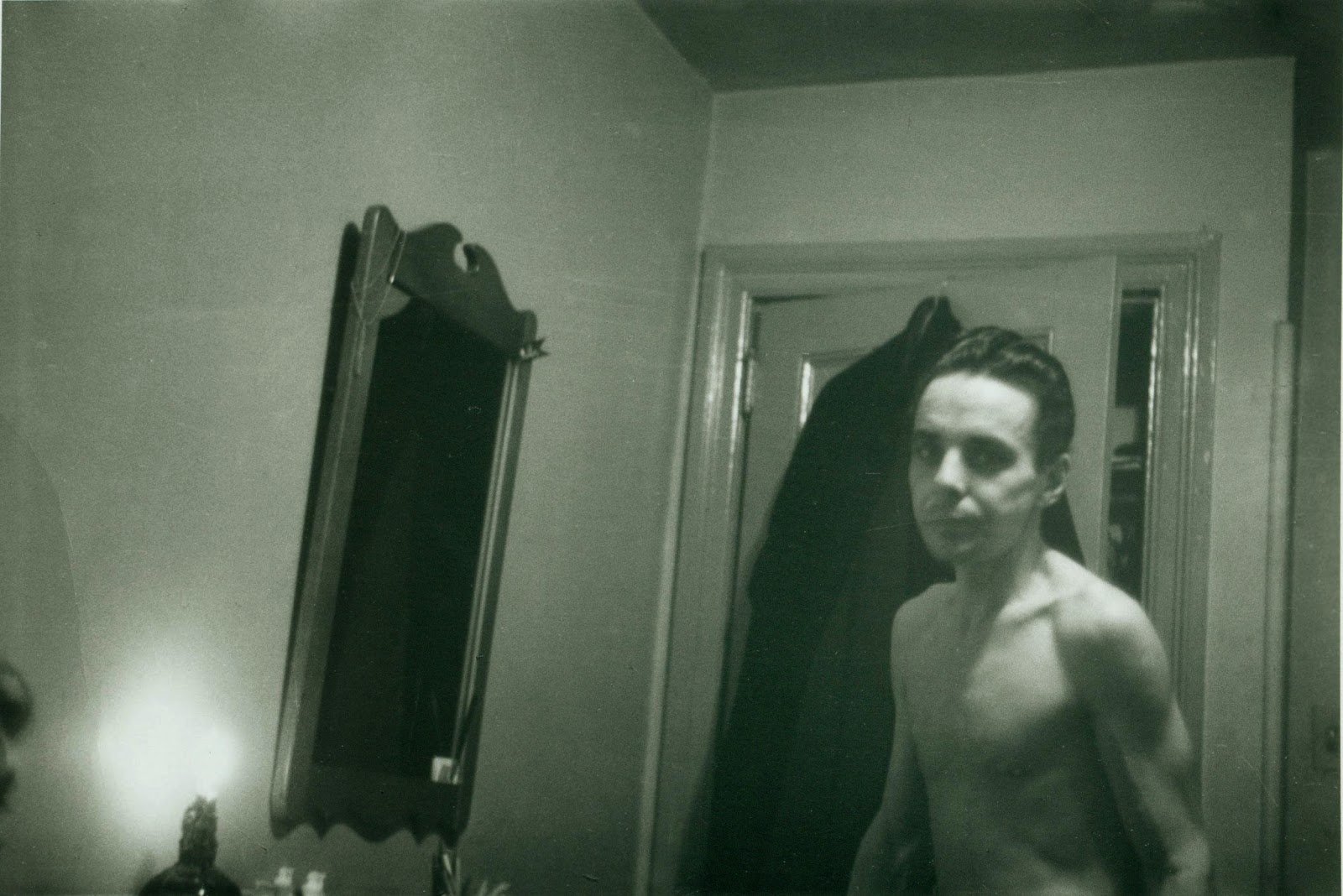 Herbert Huncke photographié par Allen Ginsberg